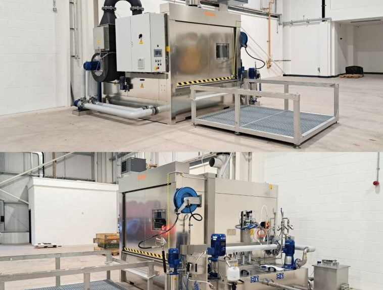 MJ Sections | Our state of the art aqueous cleaning system has arrived just in time for Christmas 0